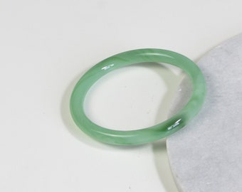 Grade A Bright Green Jadeite Jade Bangle, Jade Jewelry, Jadeite Bangle, Vintage Jade Bracelet, Vintage Jade Bangle, Green Jade Bracelet