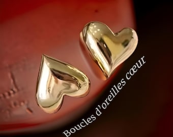 アクセサリー STUDIO SEVEN Caution Heart Earring Gold アクセサリー STUDIO SEVEN Caution Heart Earring Gold 14K