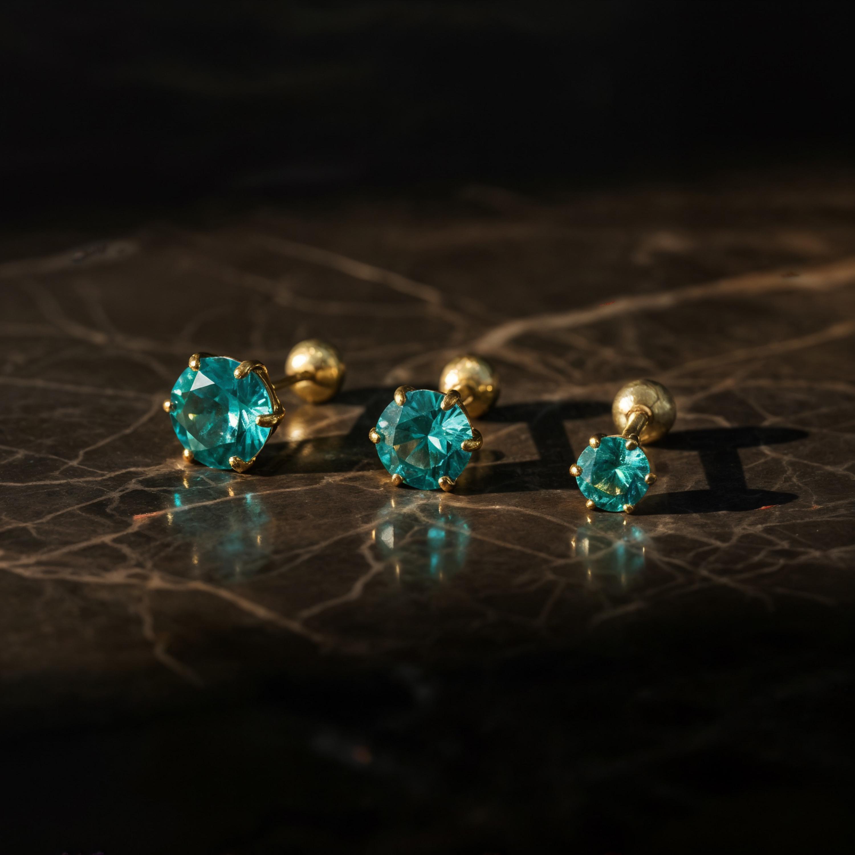 Orecchini Pendenti A Goccia In Citrino Verde Paraiba: Argento Platinato, Borchia, Fatti A Mano, Senza Nichel.