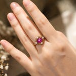 Ruby Engagement Rings