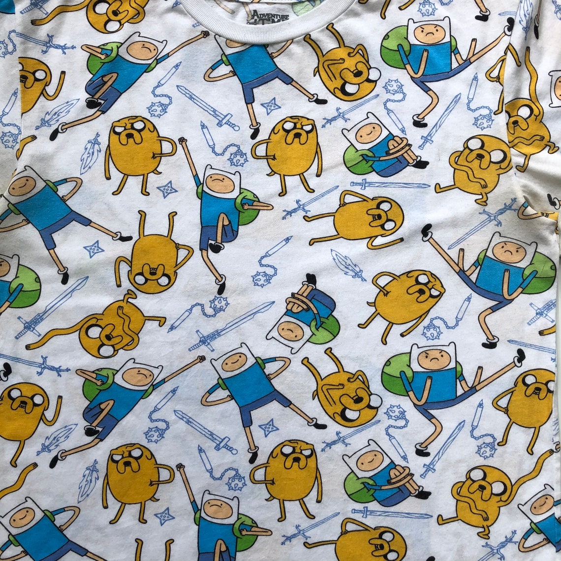 Adventure Time Full Print TShirt Merchandise Finn & Jake Etsy