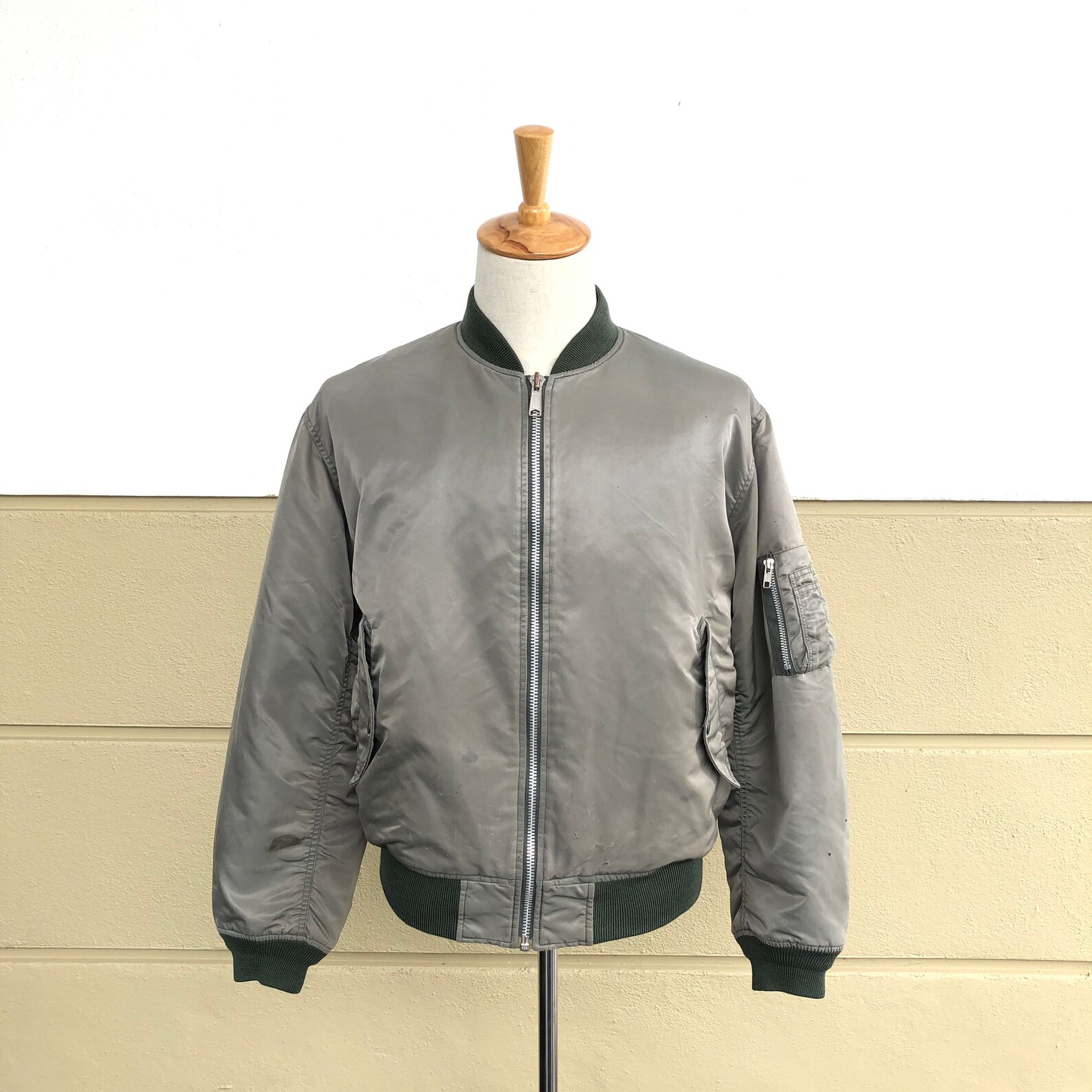 Uniqlo MA1 Flight Jacket Bomber Jacket fits size XL Etsy