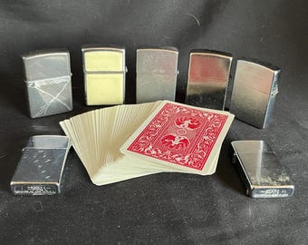 Briquets Zippo vintage : briquets de collection des années 1990-2000