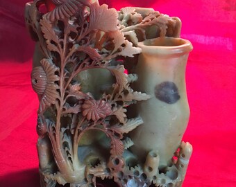 Soapstone Vase Etsy