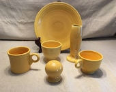 Vintage Fiesta Ware Yellow Pieces (1936 - 1969)