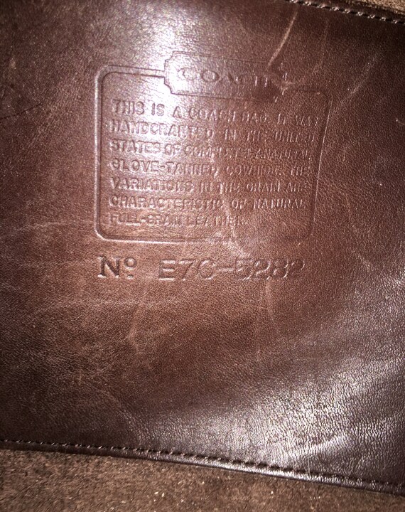 Used Vintage Coach 1990s Embassy Briefcase/Shoulder… Gem