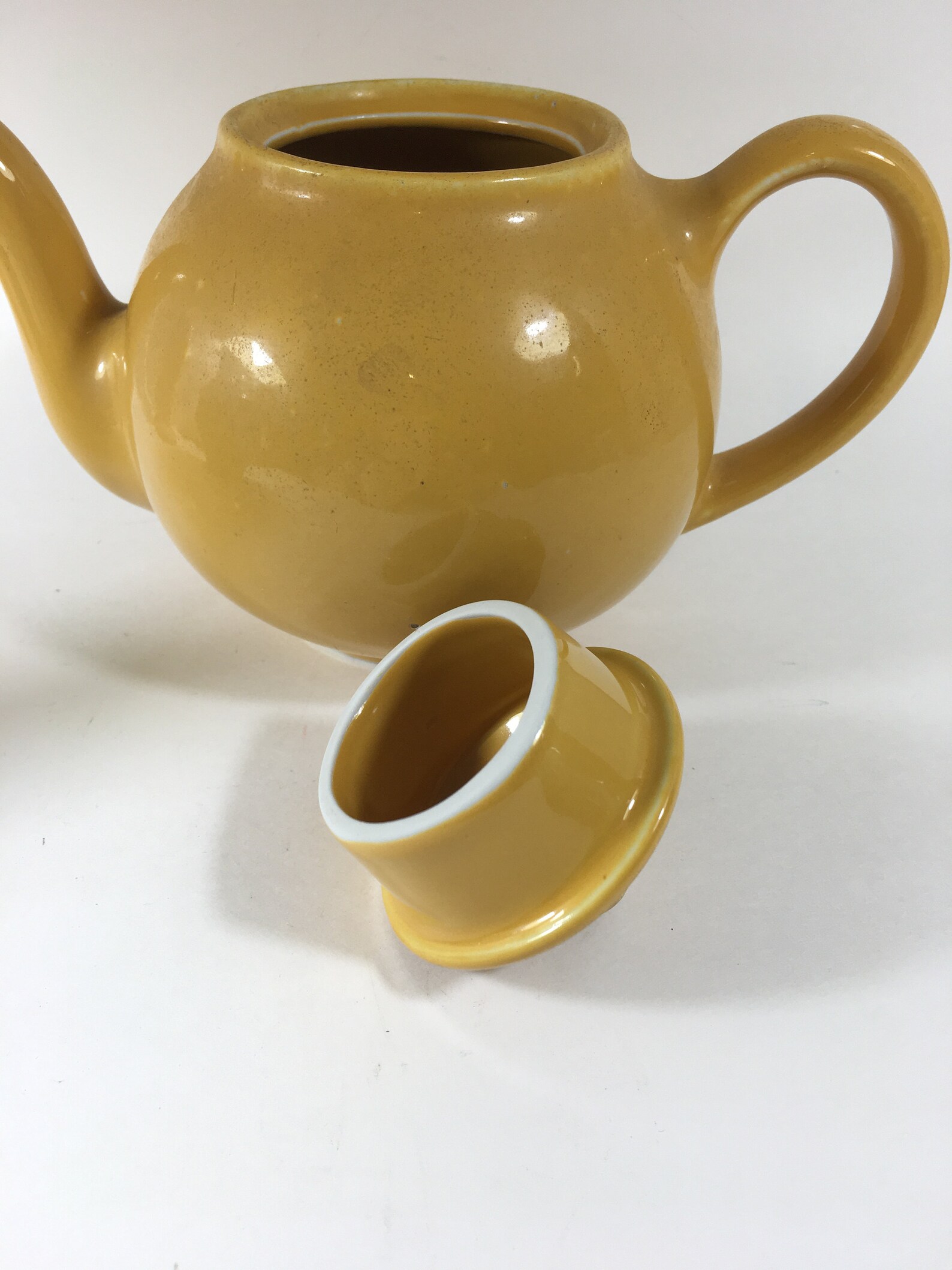 Mustard 1930s Hall Lipton Teapot Black Hall Lipton Teapot Etsy