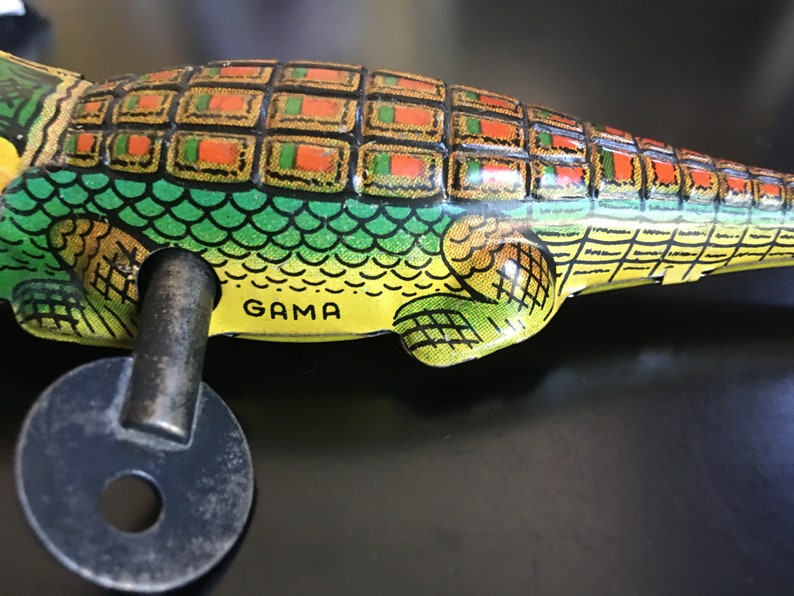 Post-War US Zone German made Wind Up Tin Toys
