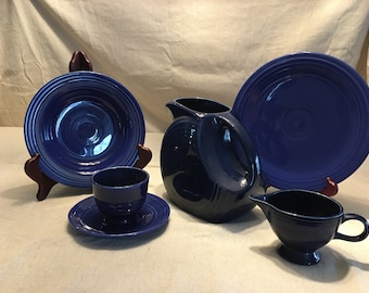 Vintage Cobalt Blue Fiesta Ware UK