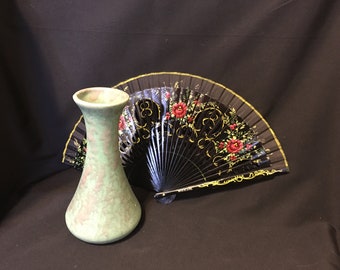 ヴィンテージ ブラシ マッコイ セージグリーン アールデコ USA 陶器