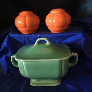 Riviera Salt & Pepper Set and Lidded Sugar Bowl