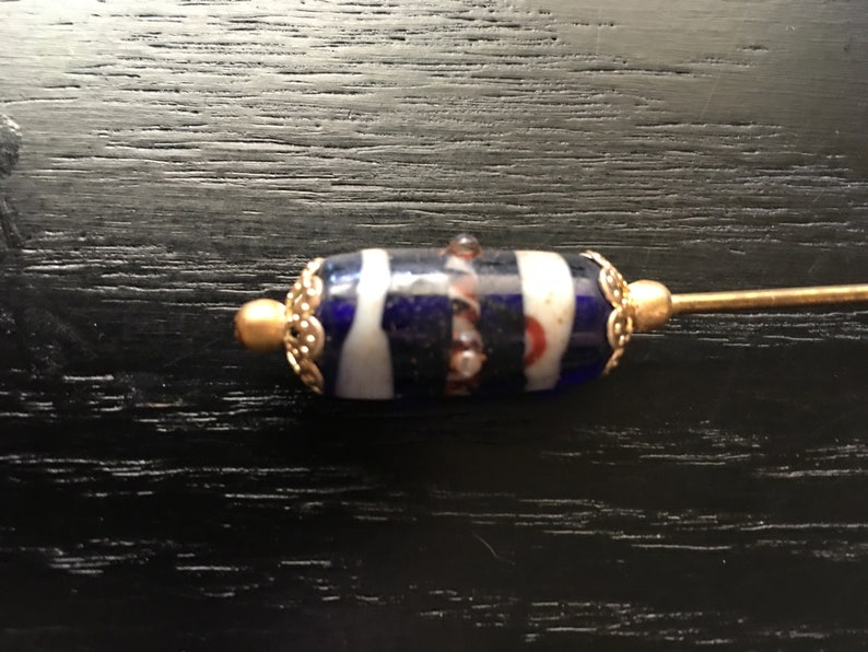 Vintage Hat and Stick Pins Lampwork Pin Heads Medical Etsy