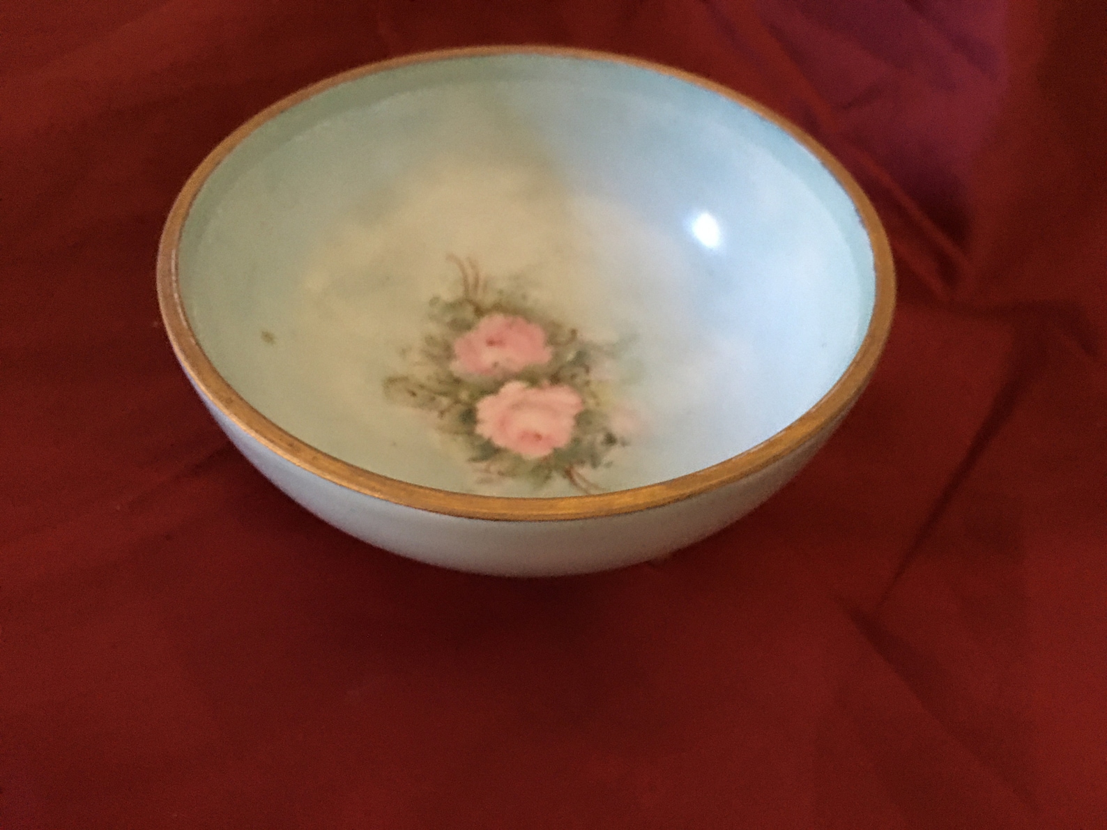 3 Footed Limoges Bowl T&V Limoges Etsy