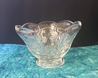 Royal Limited Tulip Bowl - Lead Crystal Bowl - Decorative Bowl