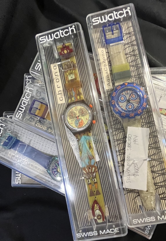 Swatch Watches - Mixed Years - Mixed Media