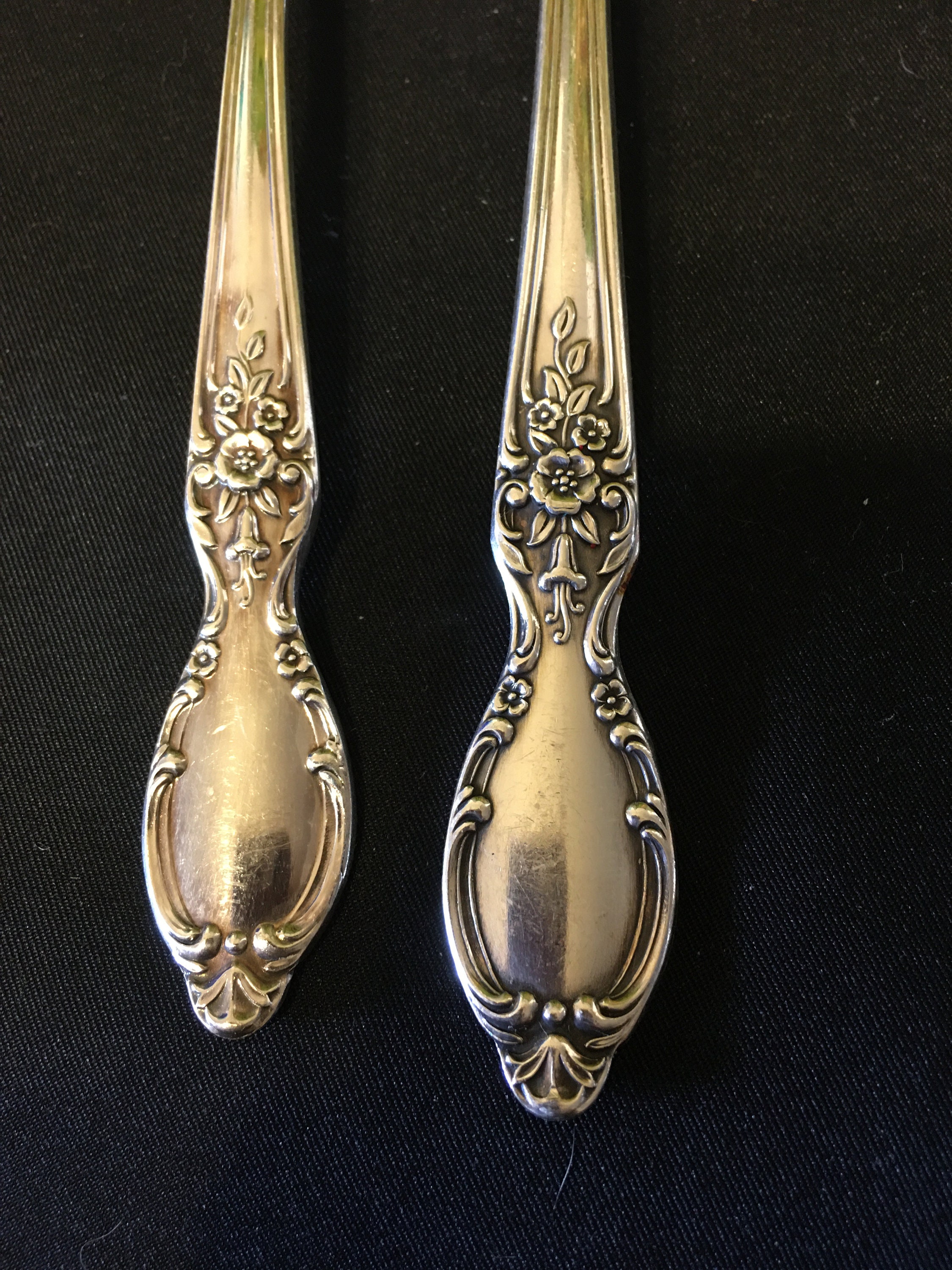 Wm. Rogers & Sons Victorian Rose Silverware - Etsy