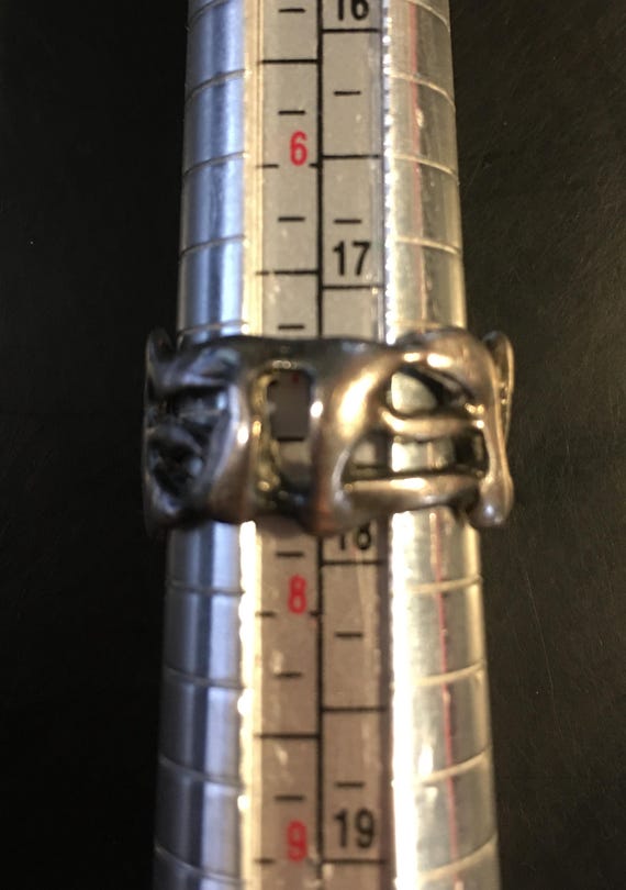 Artisan Made Sterling Silver Ring - image 4