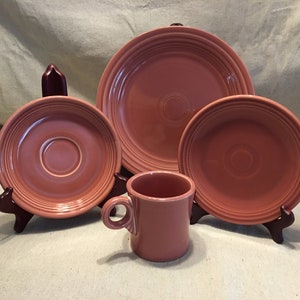 Vintage Rose Fiesta Pieces (1951 - 1959)