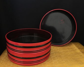 象彦漆器 木箱入り 皿5枚セット｜京都漆器 漆器｜職人による