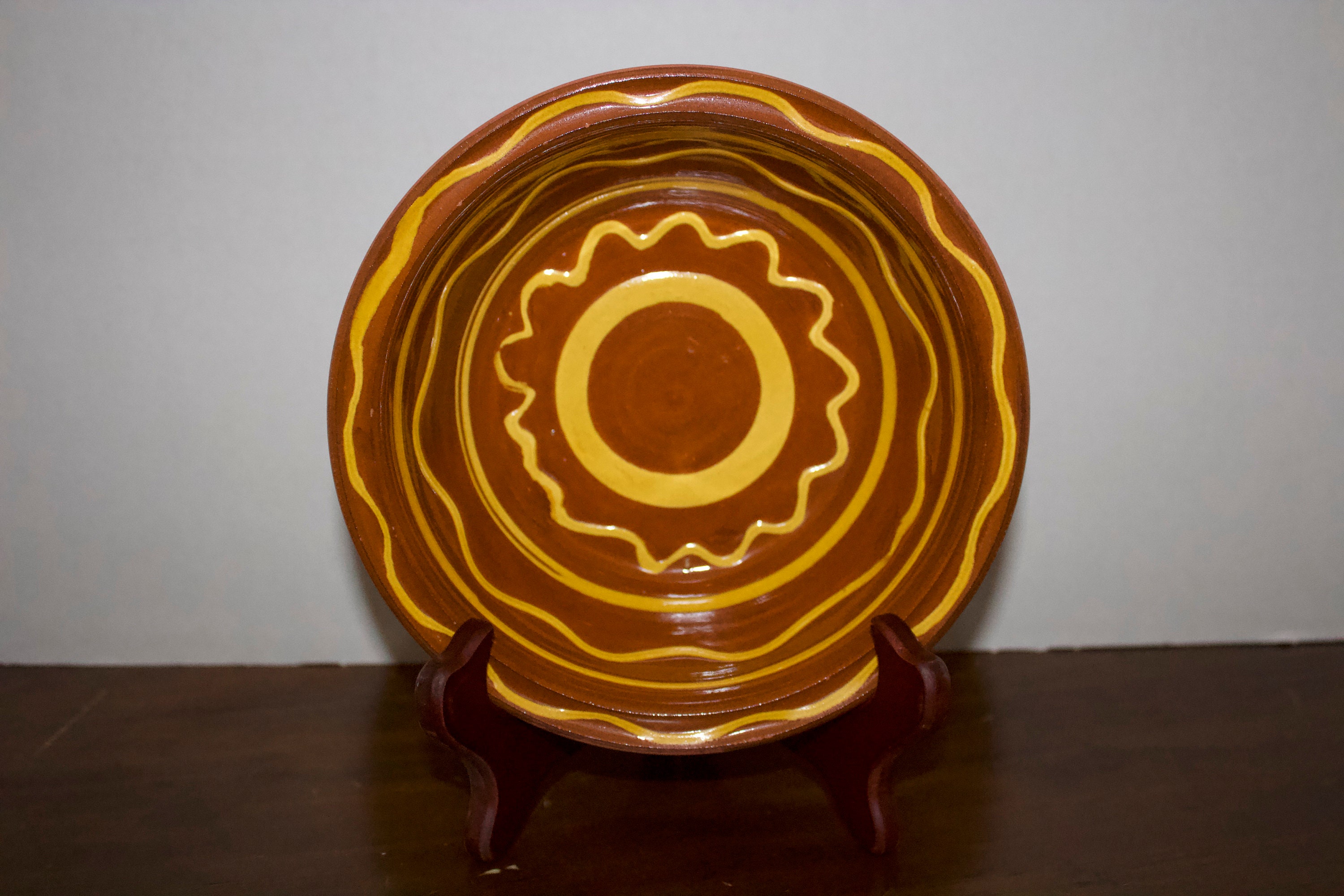 レッドウェア　アメリカ　陶器　骨董　アンティーク Red ware pottery - Etsy 日本