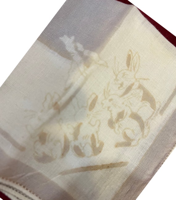 Linen Hankies - Antique Linen - Unbleached Linen … - image 3