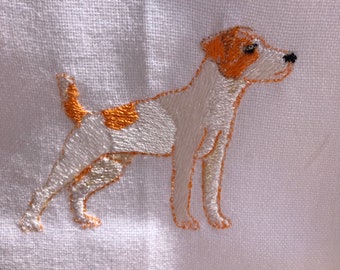 Small Jack Russell Tea Towel