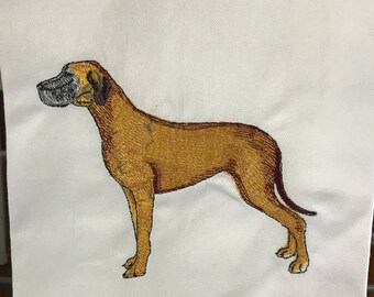 Great Dane Tea Towel