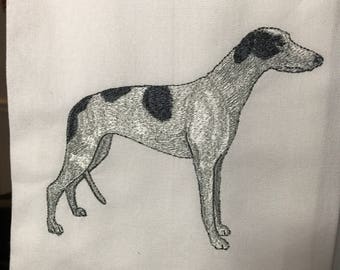 Greyhound Tea Towel