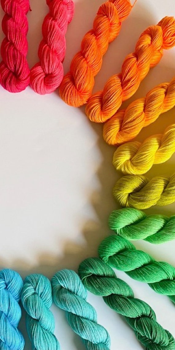 How To Dye Yarn with Acid Dyes - MuffinChanel