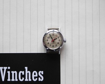 Montre Timex Vintage Années 70 Femme Water Proof Bon État Cuir