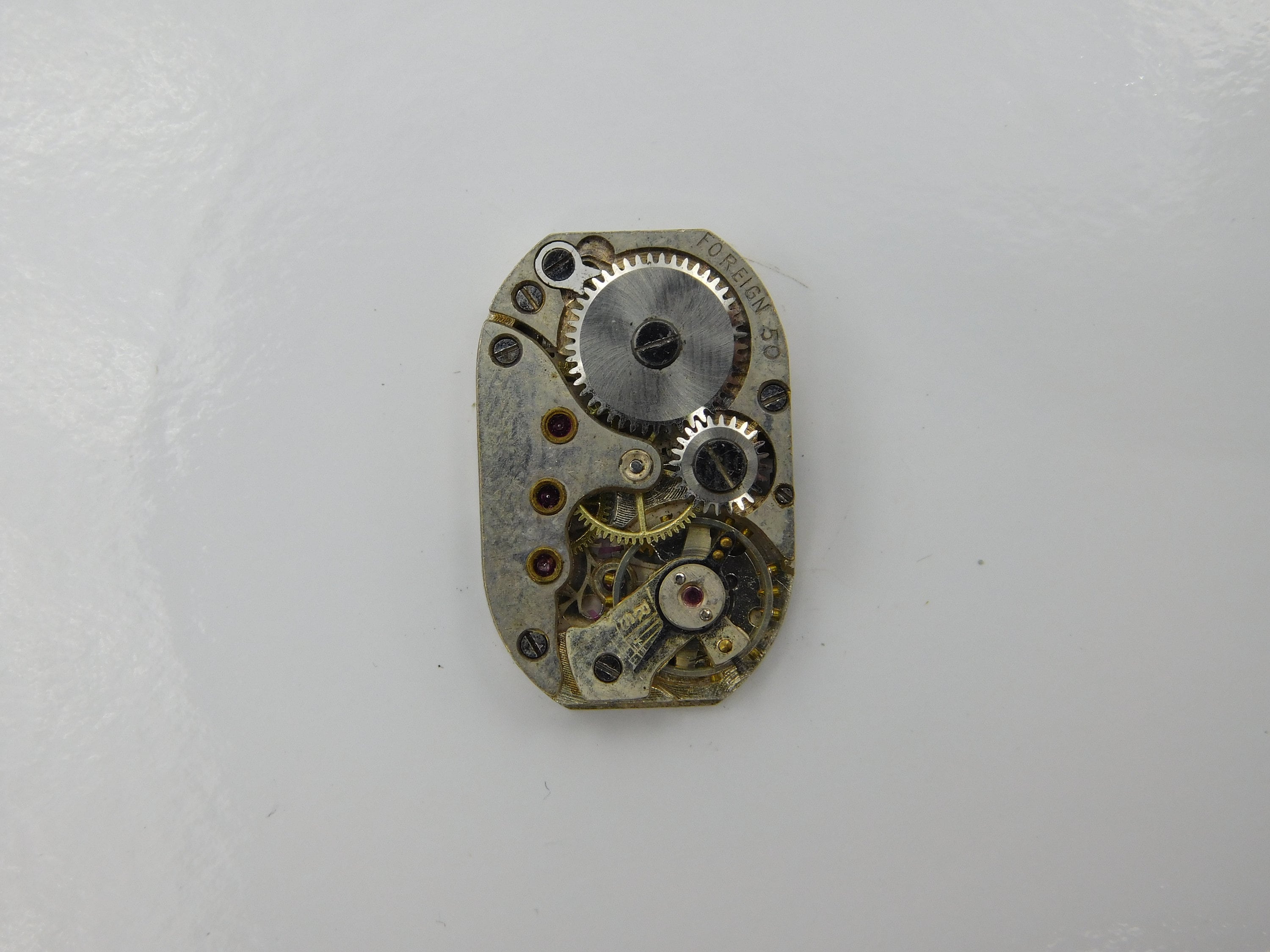 Montre-bracelet Vintage Optima Co. - Mouvement à Réparer/pièces Détachées - Occasion
