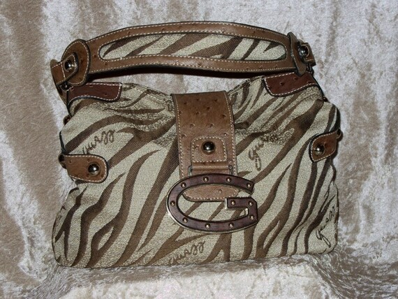 guess zebra bag