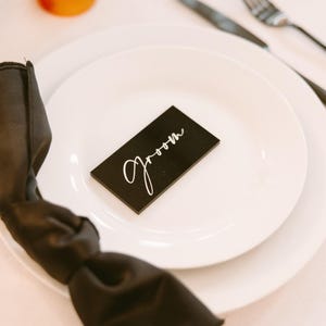 Acrylic Place Cards