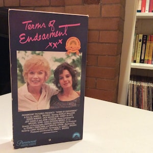Terms of Endearment (1983) VHS, Used  - Shirley MacLaine, Debra Winger, Jack Nicholson