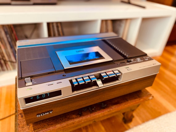 SONY Betamax ビデオカセットレコーダー 1979 Sony Betamax SL5400 - Etsy