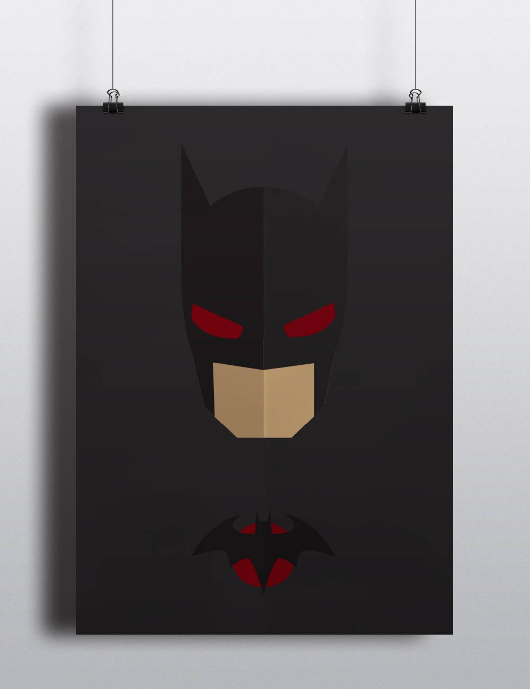 Batman Flashpoint Poster DC Comics Decor Justice League - Etsy
