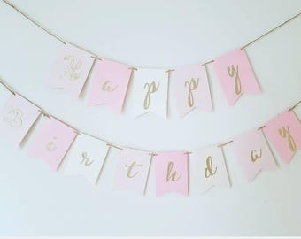 girl birthday banner etsy