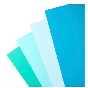 Heavy Blues Cardstock Paper,110lb cardstock paper,8.5x11 cardstock,cardstock for cricut,scrapbooking paper,crafting paper,artisan paper