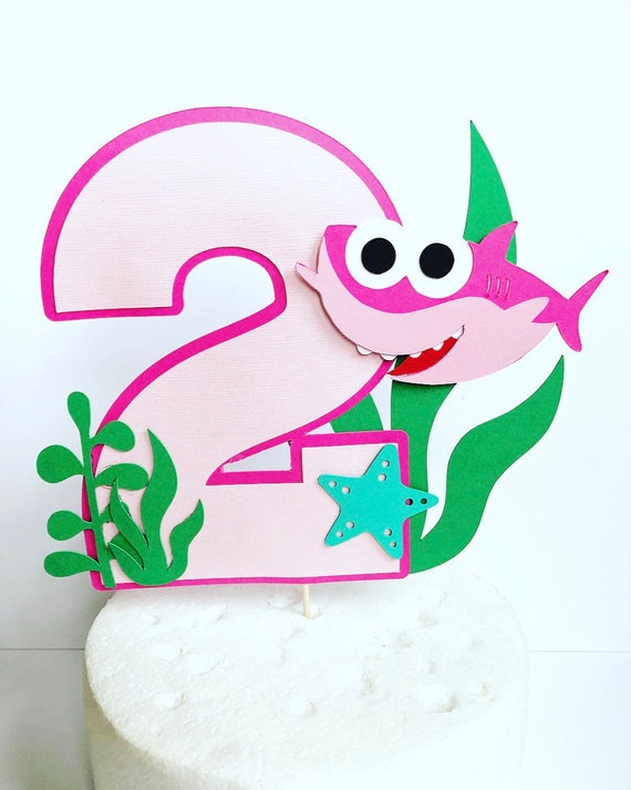 Baby Shark Cake Topperany Age Cake Topperbeach Birthday Cake Etsy Baby Shark Cake Topperany Age Cake Topperbeach Birthday Cake Etsy