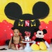 Mickey High Chair Banner,one Banner,mickey Birthday Decoration,mickey ...