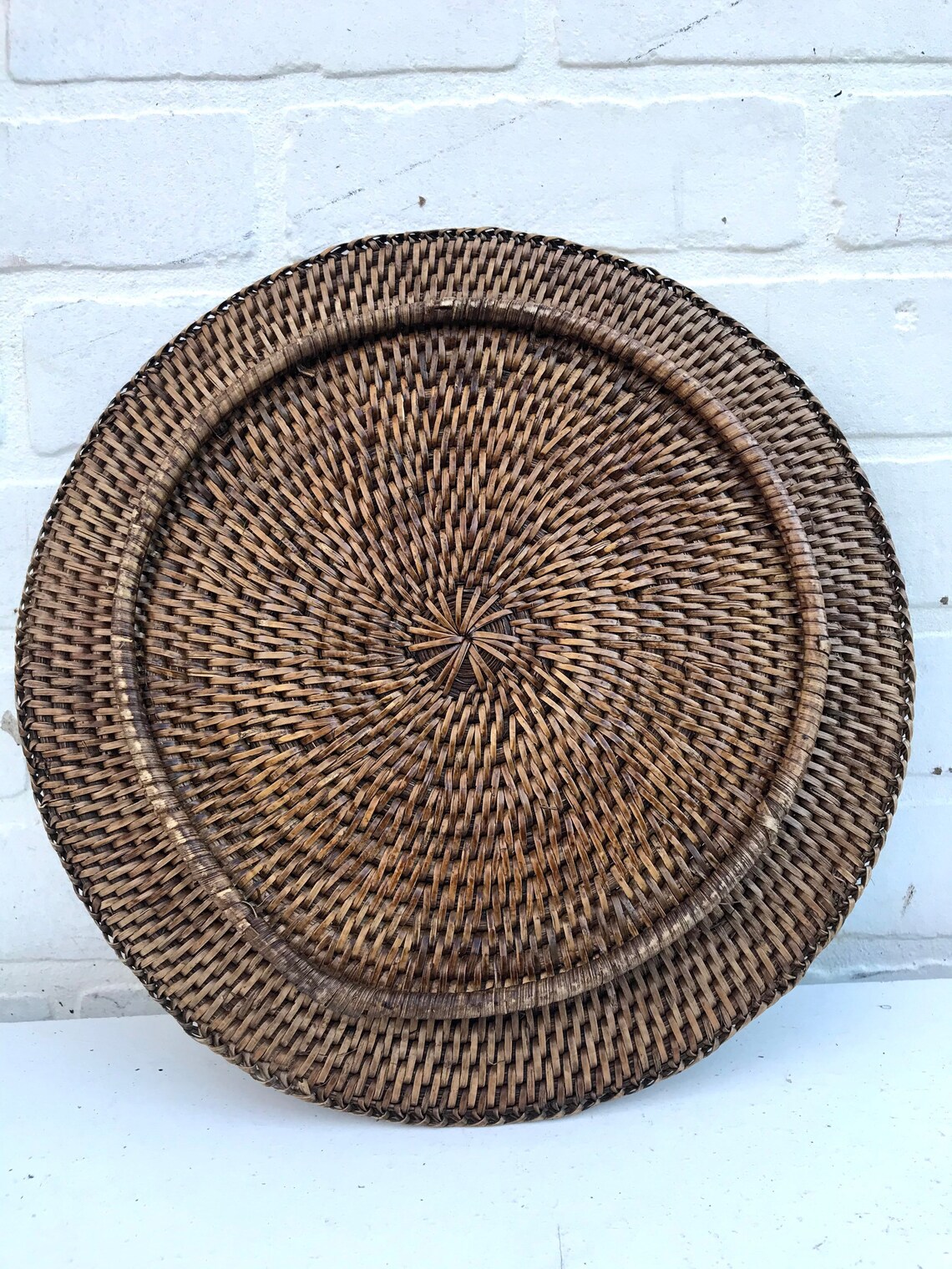 SMALL RATTAN PLATE (By Emily Juliati)