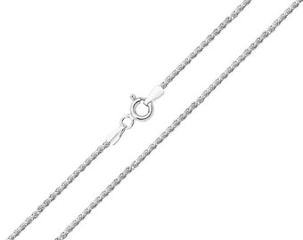 Sterling Silver SPIGA Chain Necklace 16" 18" 20" 22" 24"