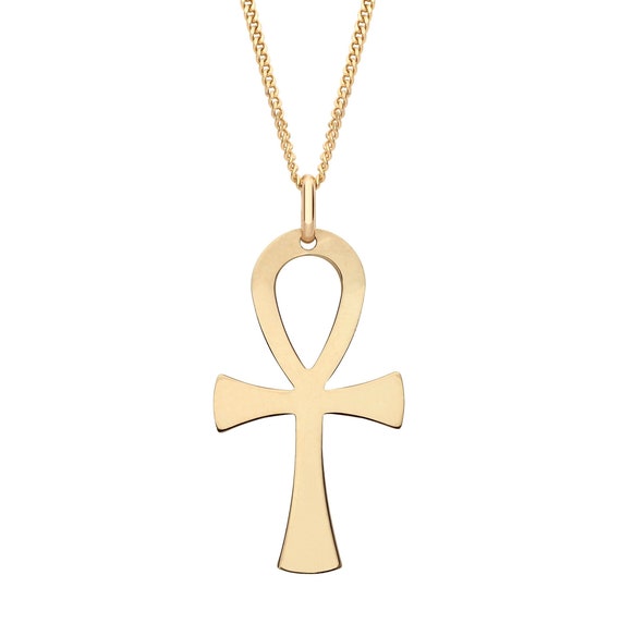 9ct gold ankh best sale pendant