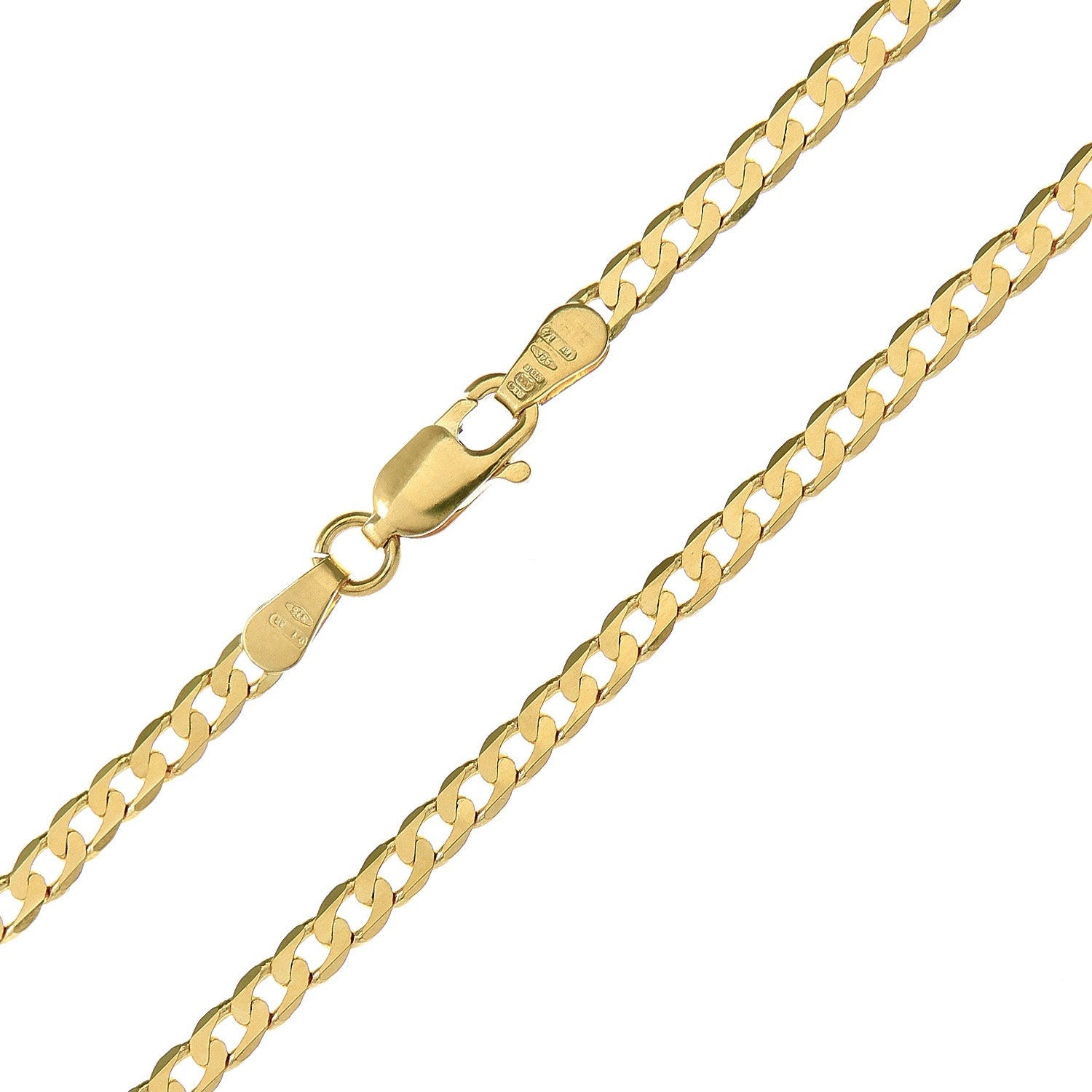 22 inch 9ct gold chain best sale