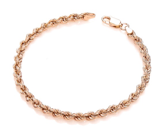 9ct rope bracelet deals