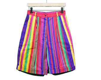 90s striped shorts