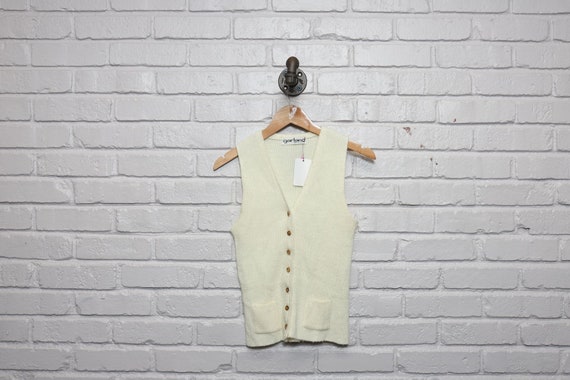 90s garland sweater vest size small - image 1