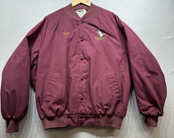 Vintage 90s Duck Embroidered Jacket Size XXL