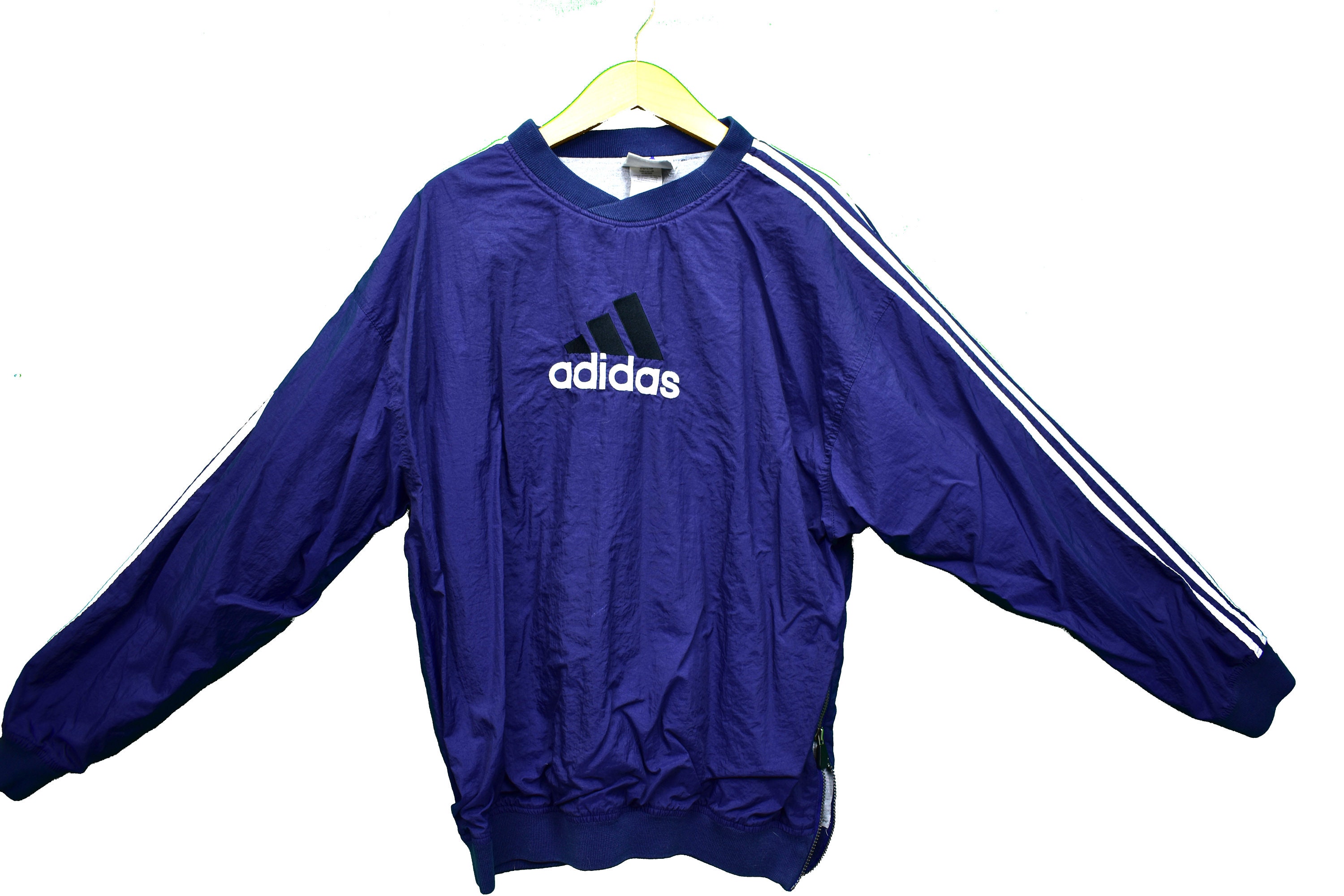 adidas pullover windbreaker