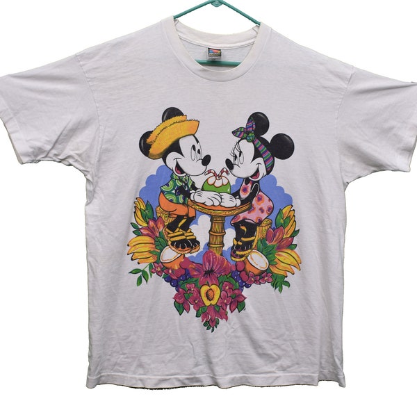 90s mickey mouse disney tee shirt size xl